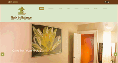 Desktop Screenshot of binbtherapy.com